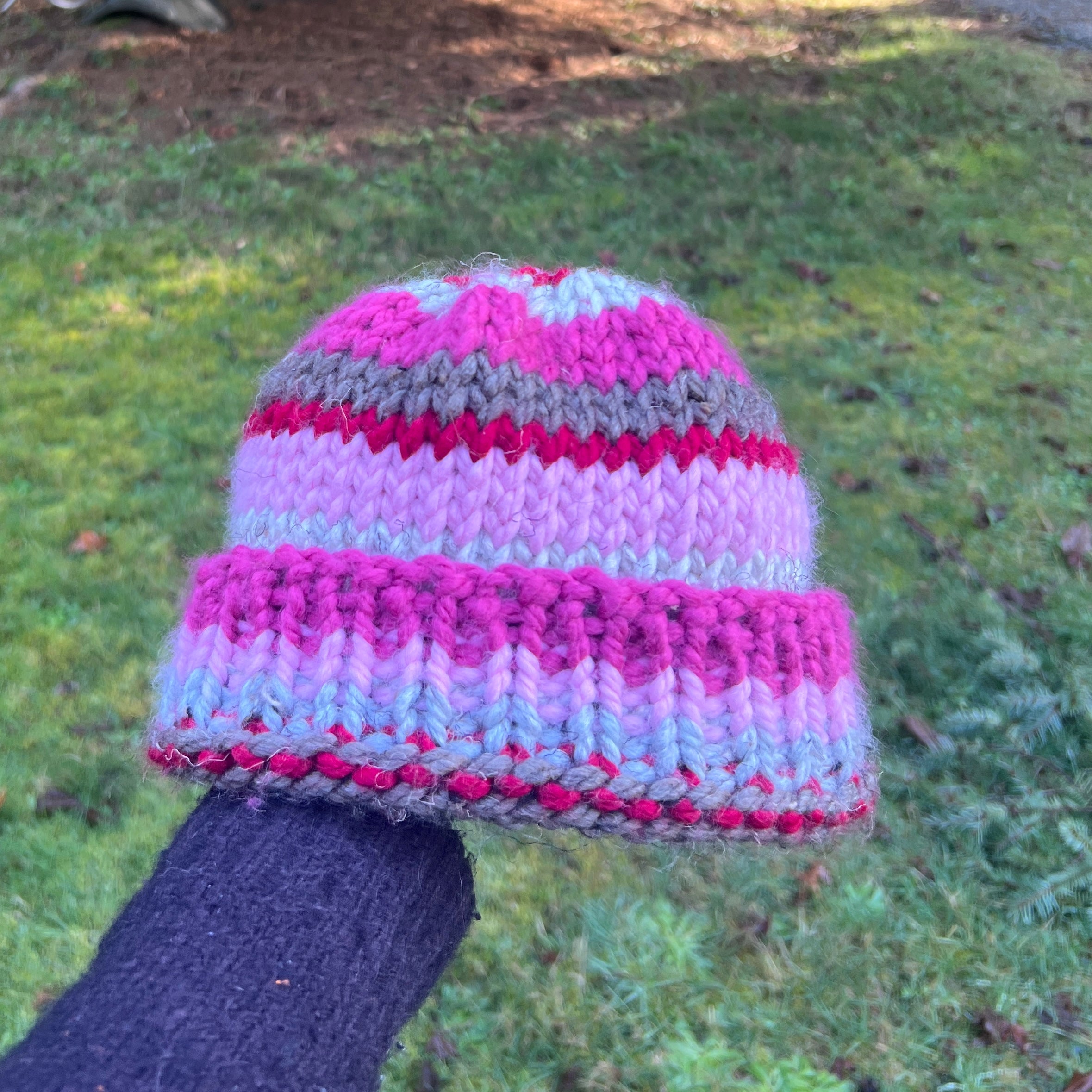 Rosewood Stripe Beanie