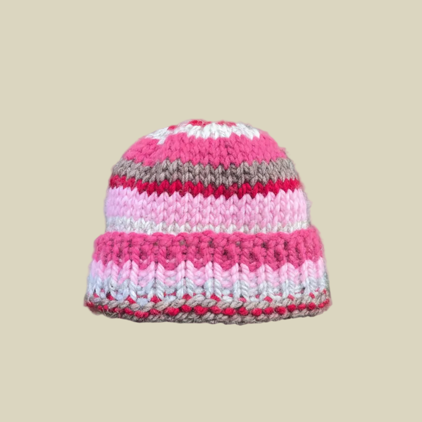 Rosewood Stripe Beanie